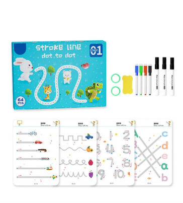 CUADERNO DE TRAZO PARA NIÑOS